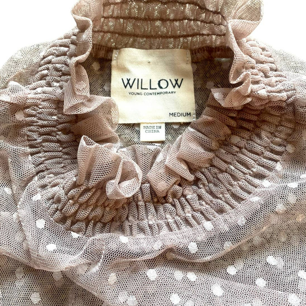 Willow Pink Polka Dot Blouse - Picture 4 of 5